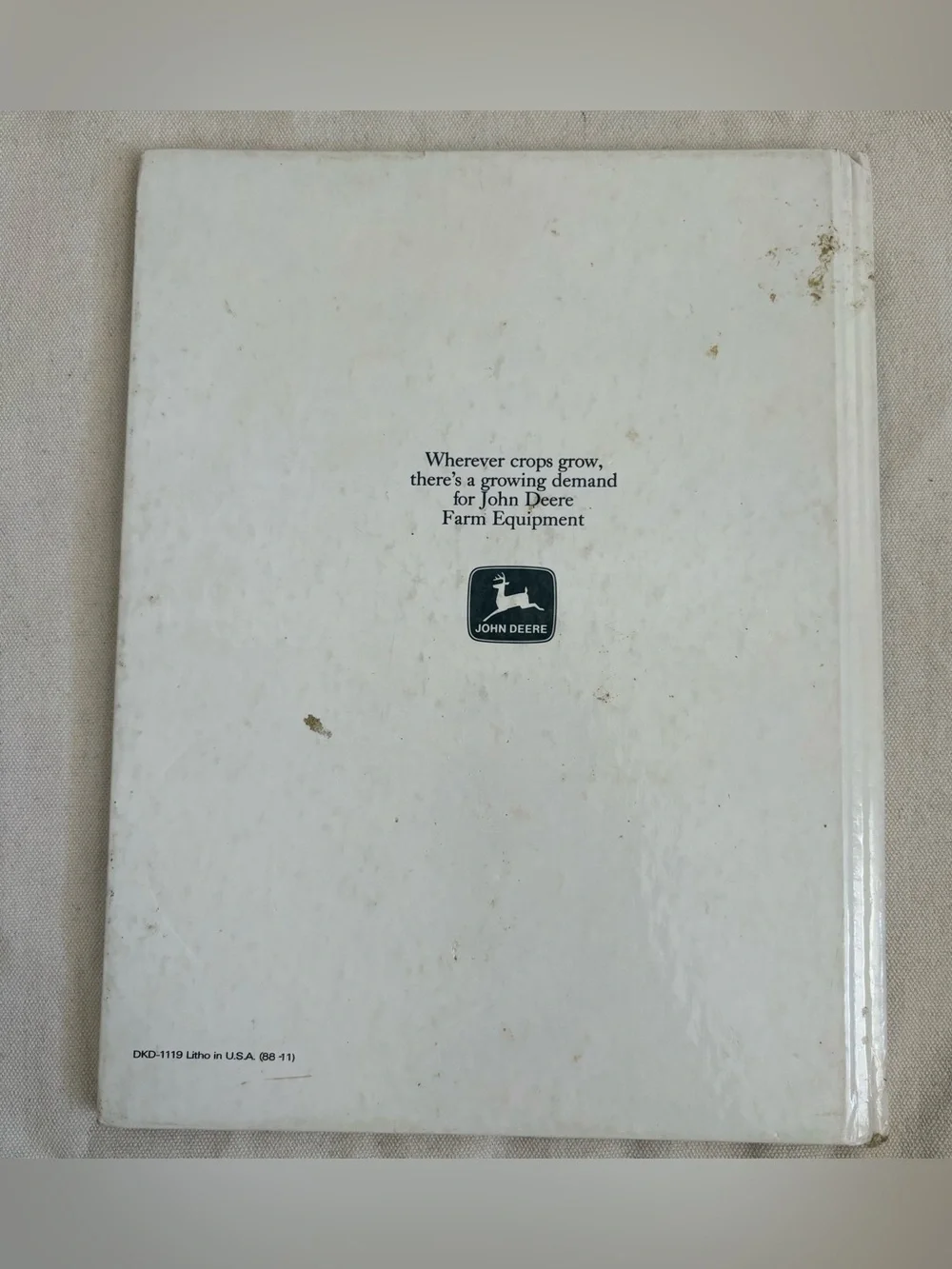 Vintage John Deere Corny Cornpicker Finds a Home HC Storybook 1988 Original